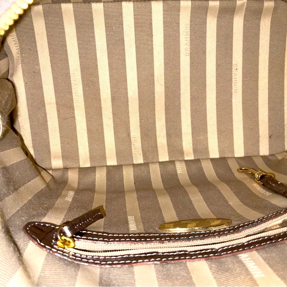 Used Brahmin! Like New! Metallic Color!! - Picture 6 of 10